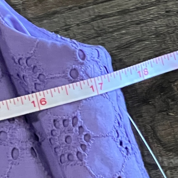 FINAL PRICE NWT Cremieux Purple Lace Dress - Picture 8 of 10